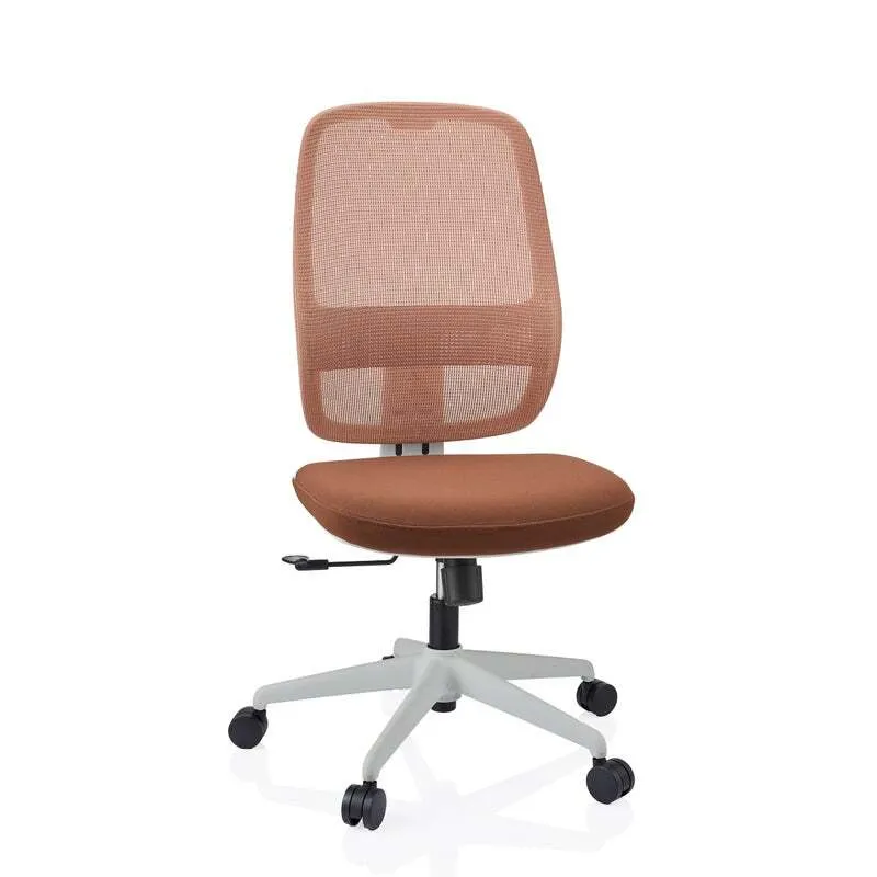 B-Ware HJH Office Supply Bürostuhl Drehstuhl Minoro W Netzstoff Textil Braun Modern