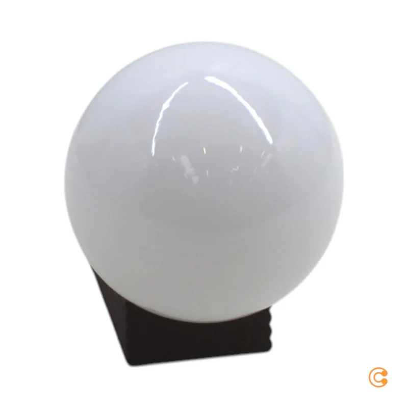 B-Ware Nordlux Wandleuchte Wandlampe Hayley Braun Kugel Glas matt E27 LED Aluminium
