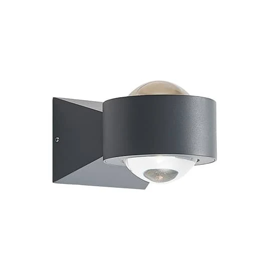 2x B-Ware ELC Imka LED-Außenwandlampe Wandleuchte Außenleuchte Außenlampe Wandlampe Lampe