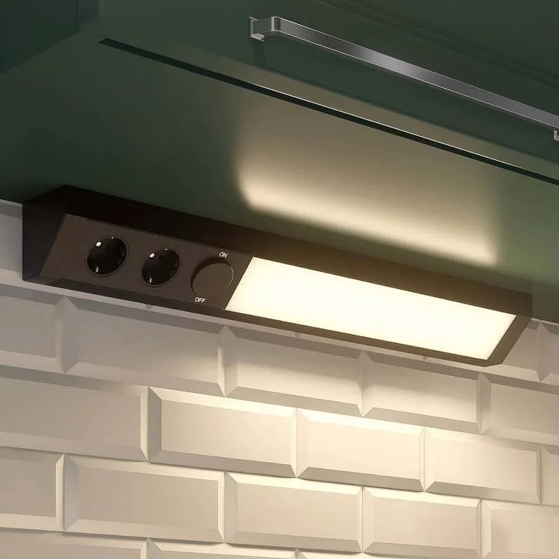 B-Ware Arcchio Ovano LED-Unterbaulampe Lampe Leuchte Unterbaulampe schwarz Küchenlampe