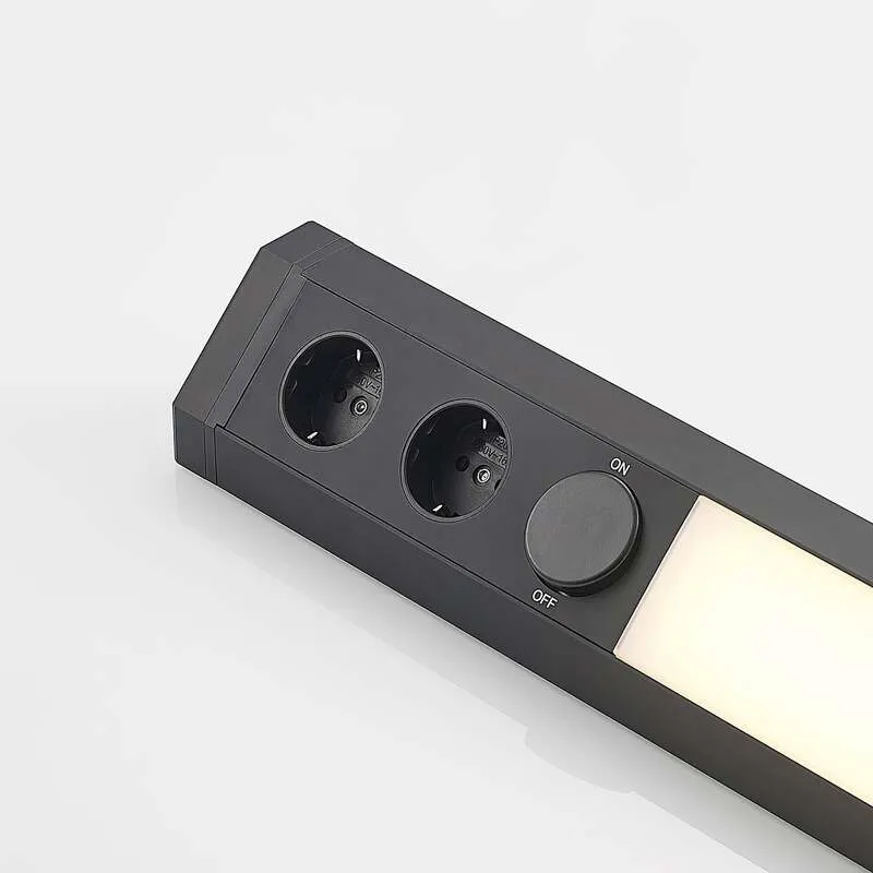 B-Ware Arcchio Ovano LED-Unterbaulampe Lampe Leuchte Unterbaulampe schwarz Küchenlampe