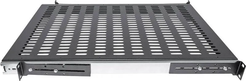 5x B-Ware Intellinet 712620 19 Zoll Netzwerkschrank-Geräteboden 1 HE Ausziehbar 5 STÜCK