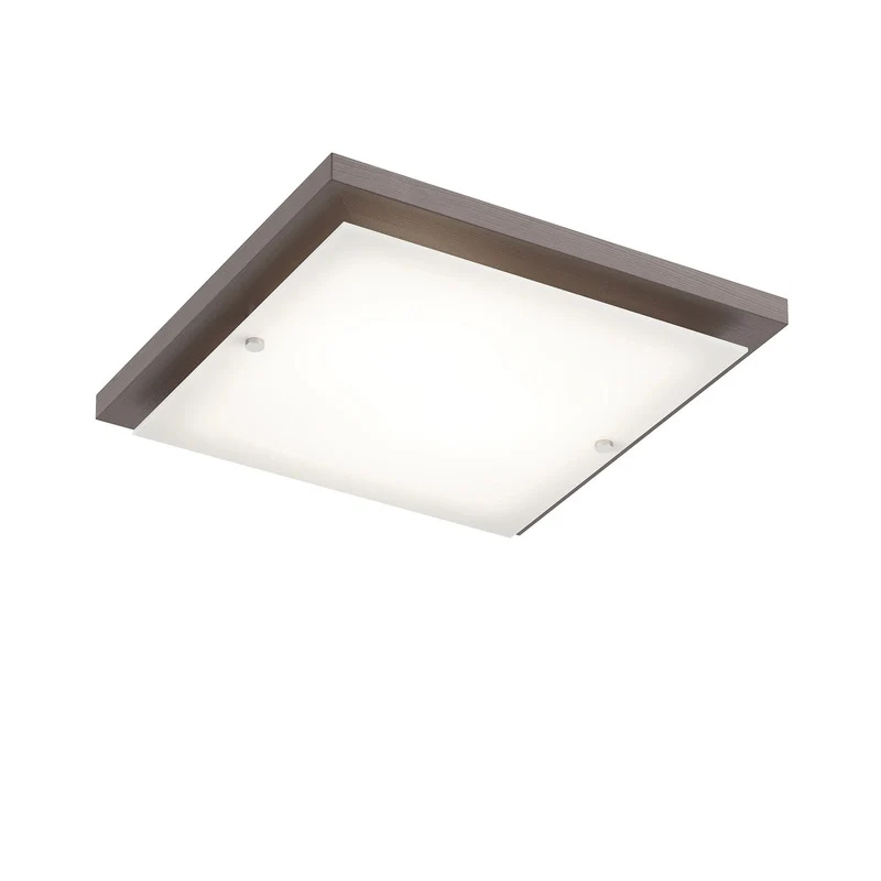 B-Ware Envostar Kerio Deckenlampe 35x35 cm wenge Deckenleuchte Lampe Leuchte Spot