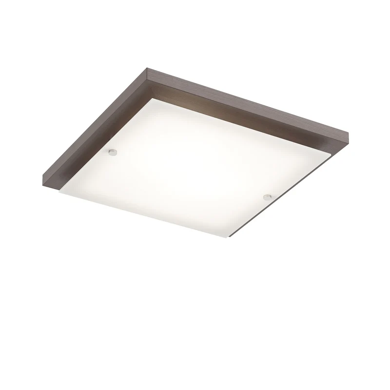 B-Ware Envostar Kerio Deckenlampe 35x35 cm wenge Deckenleuchte Lampe Leuchte Spot
