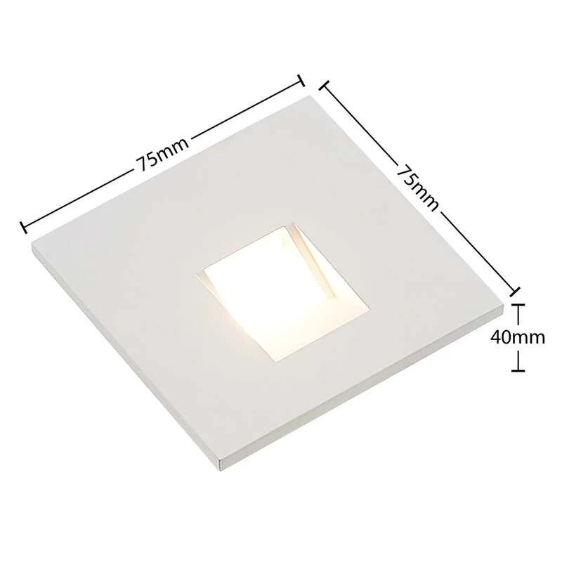 B-Ware Arcchio Vexi LED-Einbaulampe Einbauleuchte Wandleuchte Wandleuchte CCT weiß 7,5