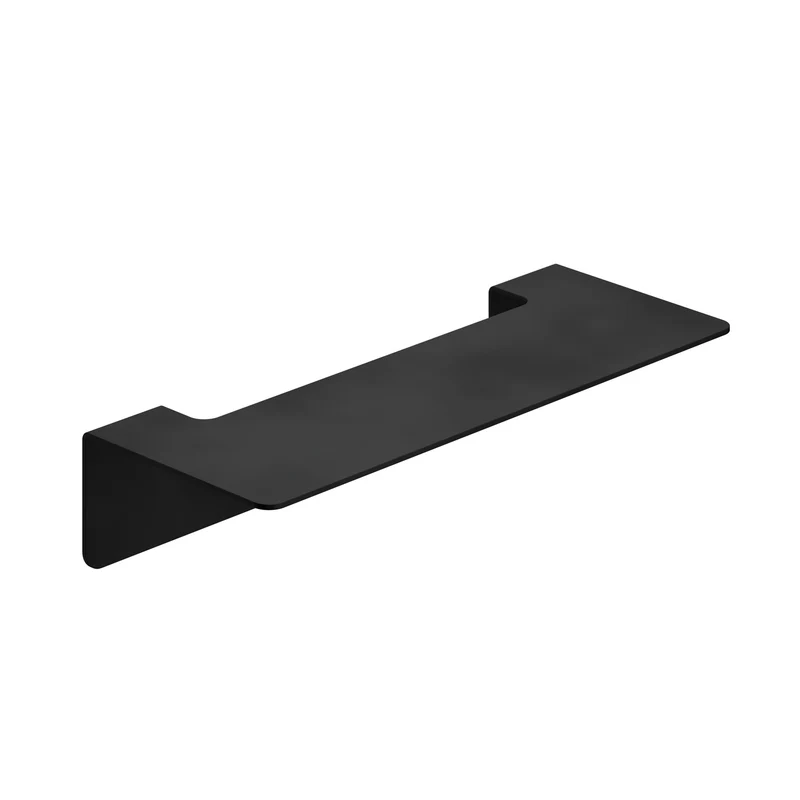 B-Ware WEISSENSTEIN Badablage Regal Ablage WOMO Edelstahl Schwarz selbstklebend929