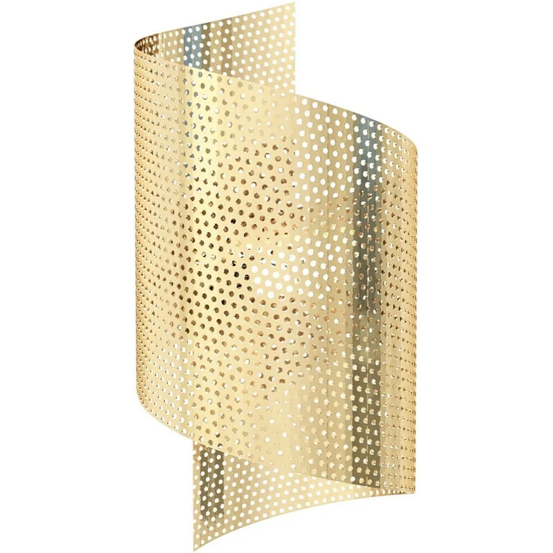 B-Ware Emibig Wandleuchte Wandlampe Spiral goldfarben Metall Höhe 29cm G9 LED 1-flammig