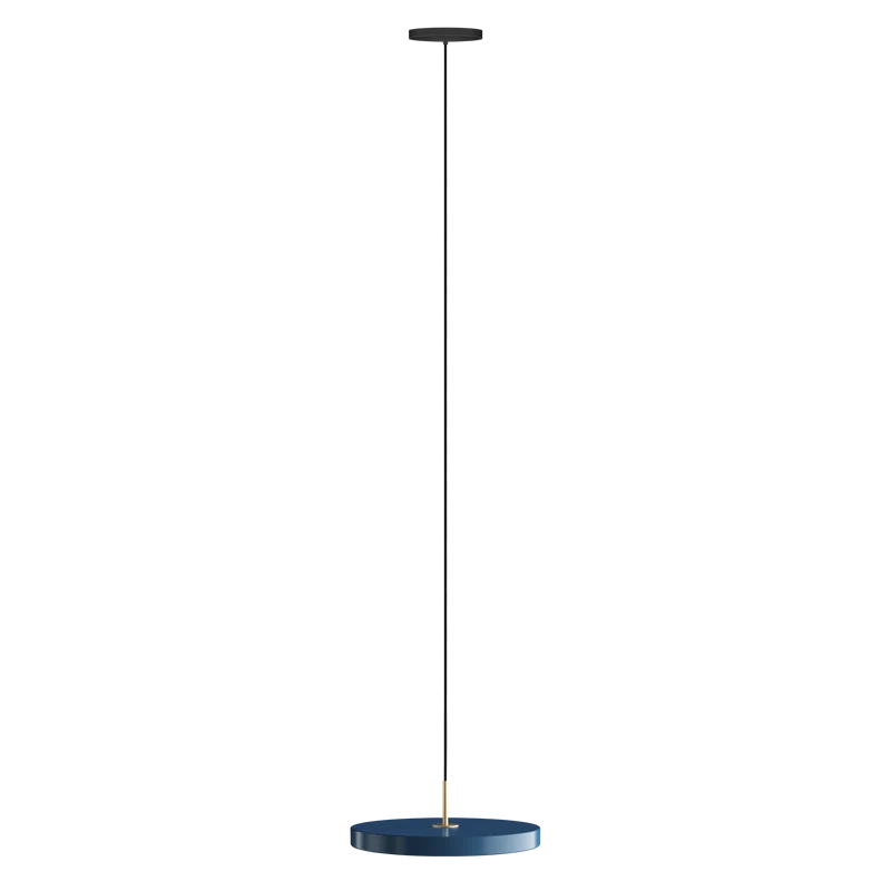 B-Ware Umage Asteria LED Pendelleuchte Hängeleuchte Deckenlampe Lampe Messing petrol