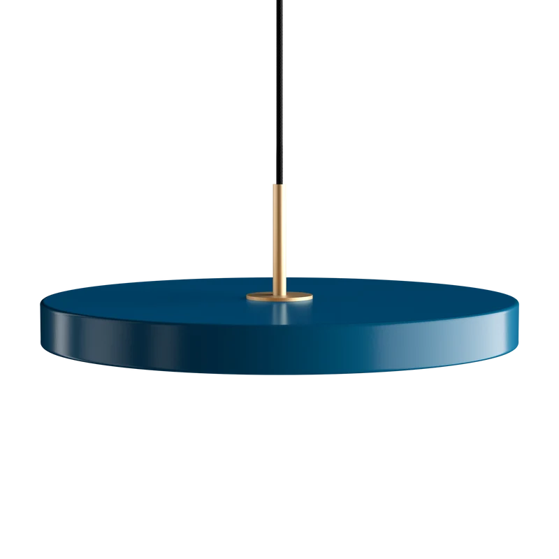 B-Ware Umage Asteria LED Pendelleuchte Hängeleuchte Deckenlampe Lampe Messing petrol