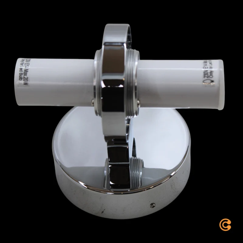 B-Ware Paulmann Luena Wandleuchte Wandlampe IP44 chrom E14 2-flg Badezimmerleuchte258