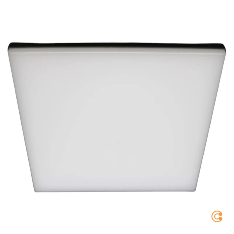 B-Ware Deko Light Deckenleuchte Aufbauleuchte LED Lampe Warmweiß Aluminium Dunkelgrau