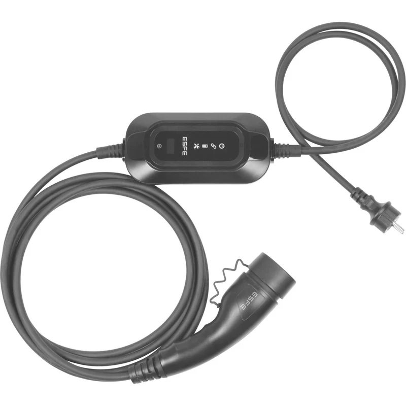 B-Ware ESFE ES16AM25 Mobile Ladestation Ladegerät Elektroauto Typ 2 16A 3.7kW 5m Ka658