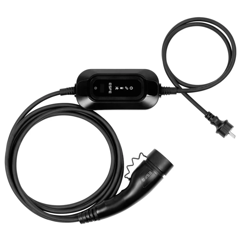 B-Ware ESFE ES16AM25 Mobile Ladestation Ladegerät Elektroauto Typ 2 16A 3.7kW 5m Ka658