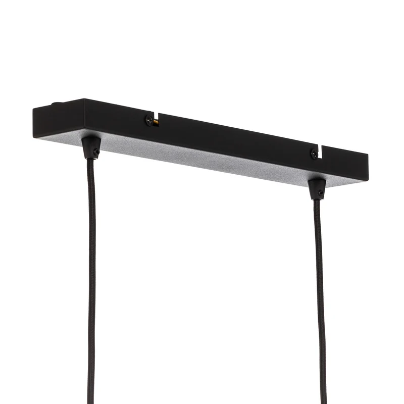 B-Ware Lindby Hängeleuchte Anito schwarz/gold Metall 100cm E27 Deckenleuchte Lampe S738