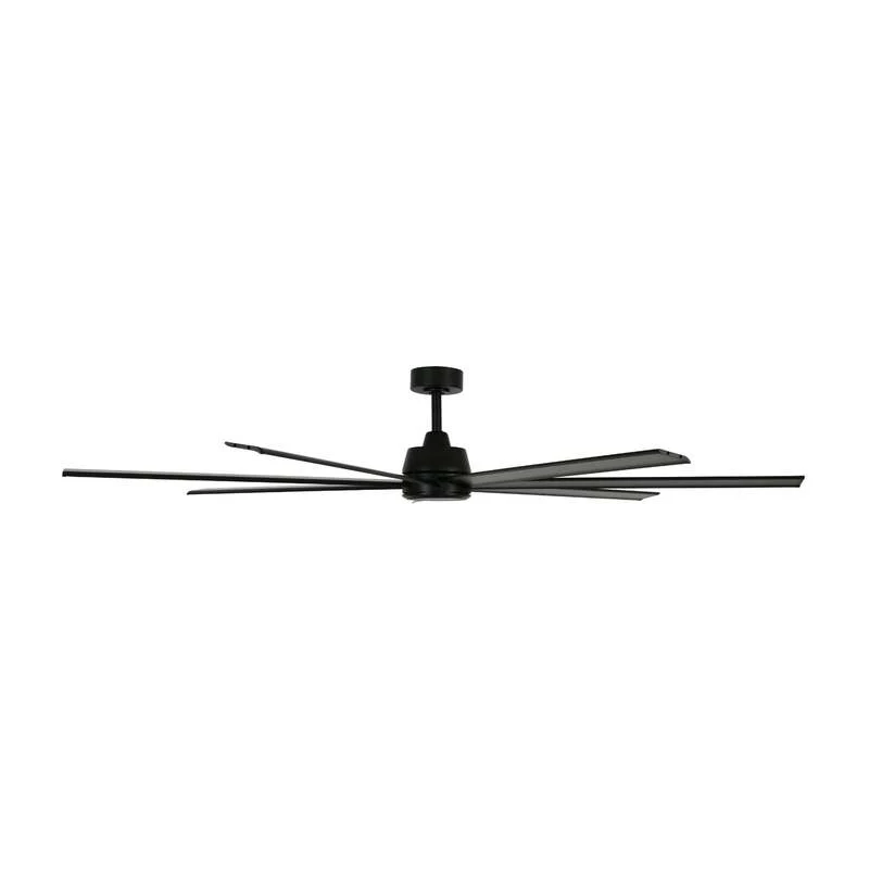 B-Ware Beacon Lighting Deckenventilator Ventilator mit Licht Atlanta schwarz DC Alu
