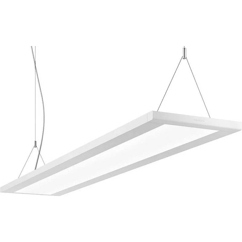 Trilux Pendelleuchte Hängelampe LED Lampe Weiß Aluminium Leuchte SIEHE TEXT/FOTO