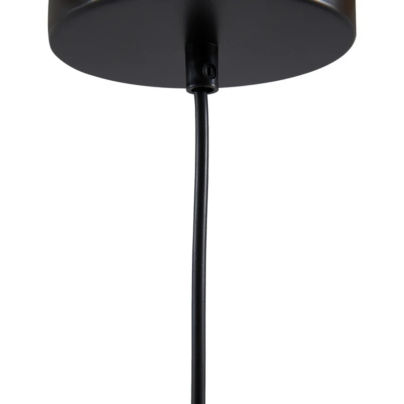 B-Ware Lindby Hängeleuchte Jarl braun Metall Ø 35 cm G9 Deckenlampe Deckenleuchte Lampe