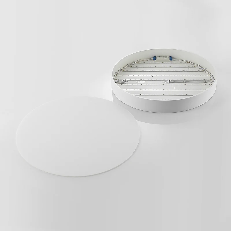 B-Ware Arcchio Deckenleuchte Deckenlampe LED weiß Metall Beleuchtung Leuchte Acryl371