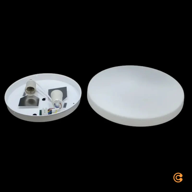B-Ware Nova Luce Deckenleuchte Deckenlampe IVI Weiß E27 LED Lampe 33 cm SIEHE TEXT