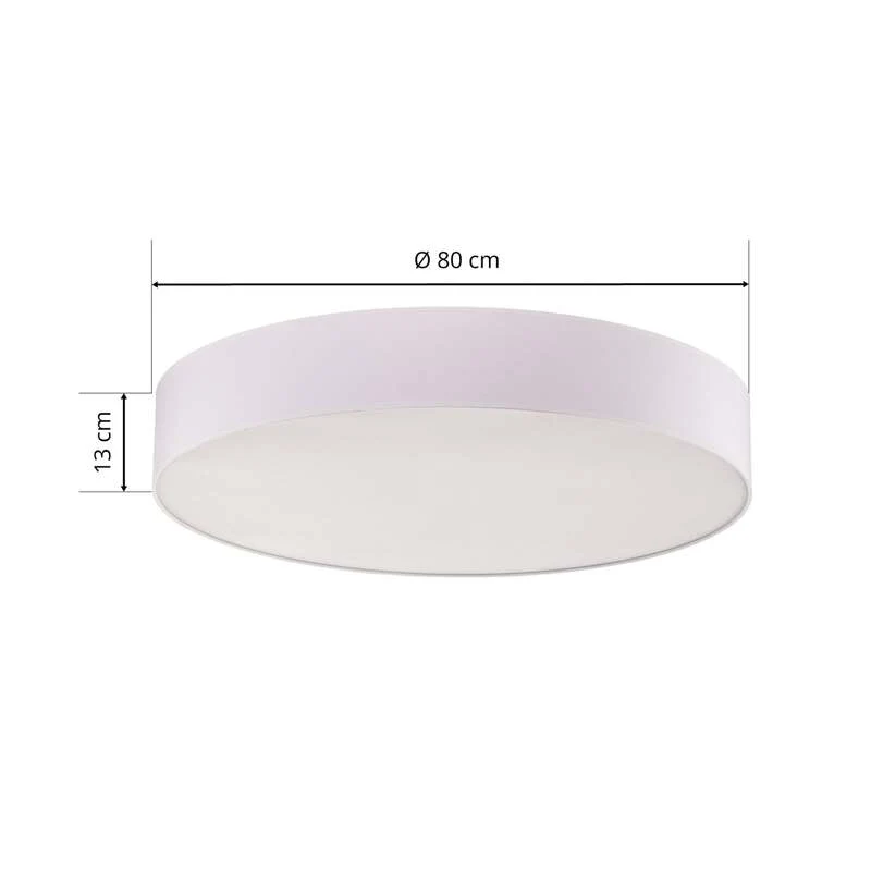 B-Ware Euluna Deckenlampe Deckenlicht Lampe Leuchte Hängeleuchte weiß SIEHE TEXT/FOTO