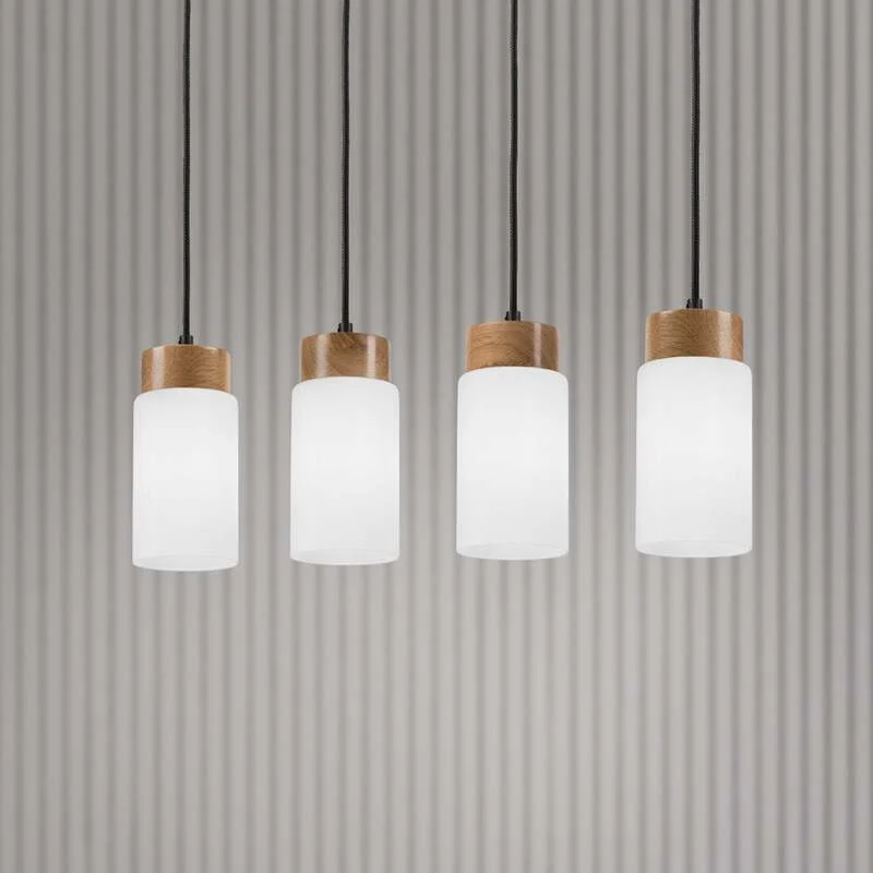 B-Ware Lamkur Lighting Hängeleuchte Pendelleuchte Markus Opalglas 4flg SIEHE TEXT/FOTO