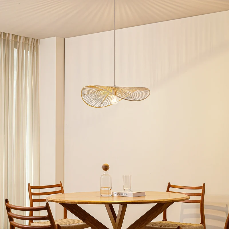 B-Ware Lindby Hängeleuchte Pendelleuchte Valdorin beige LED Länge 75 cm SIEHE TEXT/FOTO