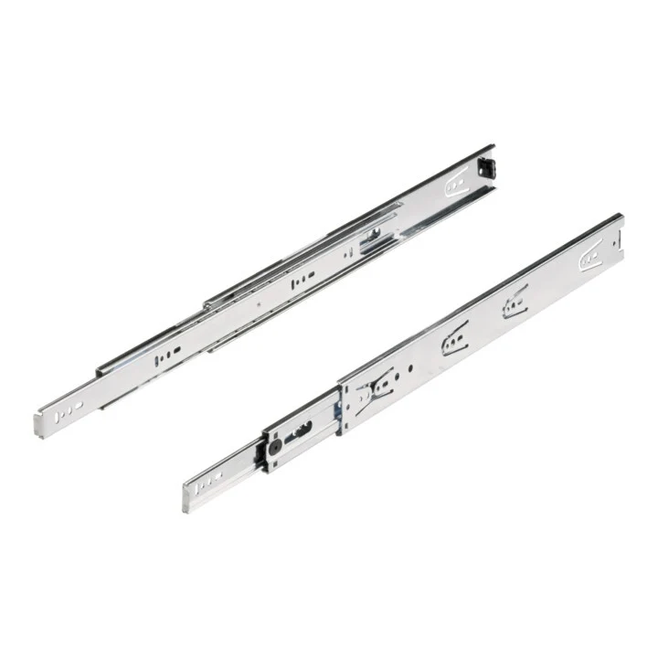 2x B-Ware Hettich Schubkastenschiene Vollauszug Möbelauszug Kugelauszug 45kg 2 STÜCK