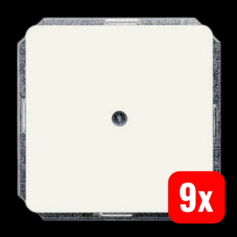9x B-Ware Siemens Delta Weiß 5TG1810 Schalter Elektroinstallation Unterputz 9 STÜCK