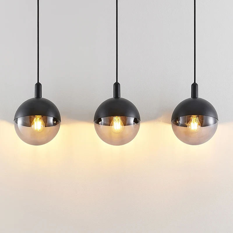 B-Ware Lucande Dustian Hängeleuchte Deckenlampe Pendelleuchte Deckenlicht 3-flg 90861