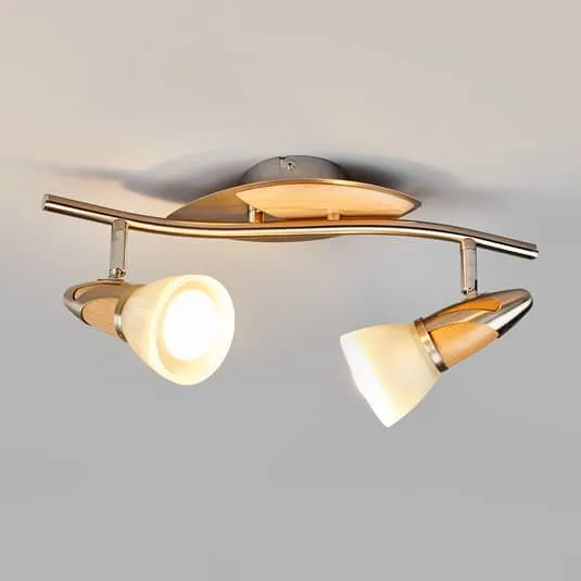 B-Ware Lindby 2-flammiger LED-Spot Marena Deckenlampe Deckenlicht Deckenleuchte Leuchte