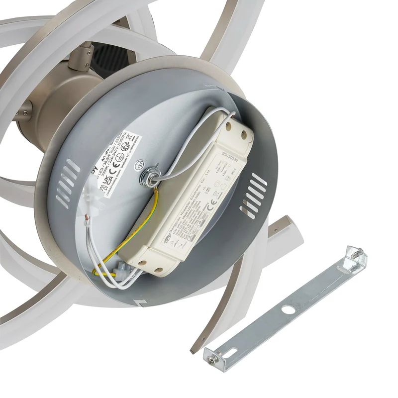 B-Ware Lindby Divalis LED-Deckenlampe Deckenleuchte Deckenlicht Leuchte stepdim nic101