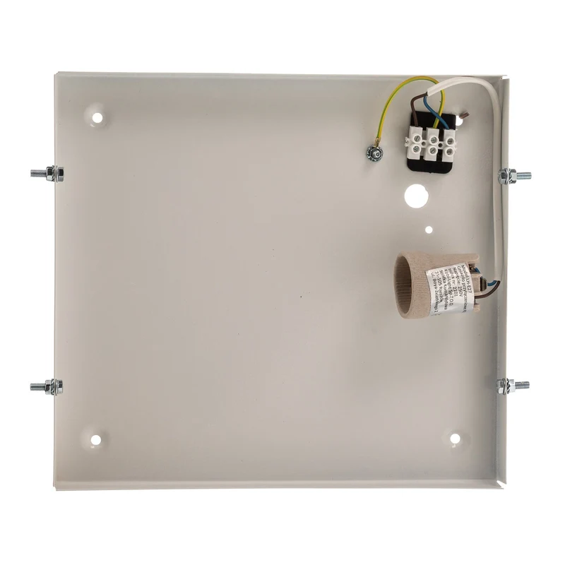B-Ware Envostar Kerio Deckenlampe 27,5x27,5cm Deckenleuchte Lampe Leuchte E27 eiche 622
