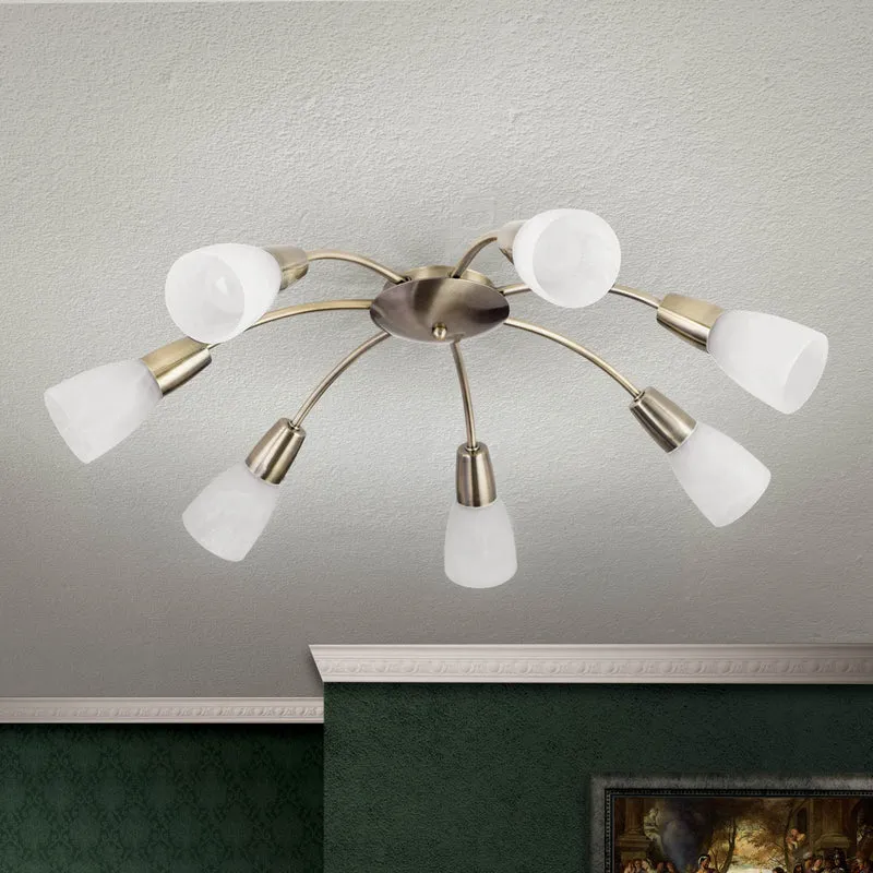 B-Ware Orion Deckenleuchte Tullo Deckenlampe Kronleuchter Leuchte Lampe 7-flammig E14