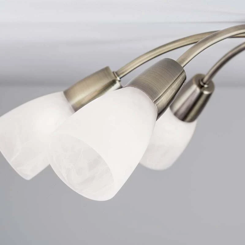 B-Ware Orion Deckenleuchte Tullo Deckenlampe Kronleuchter Leuchte Lampe 7-flammig E14