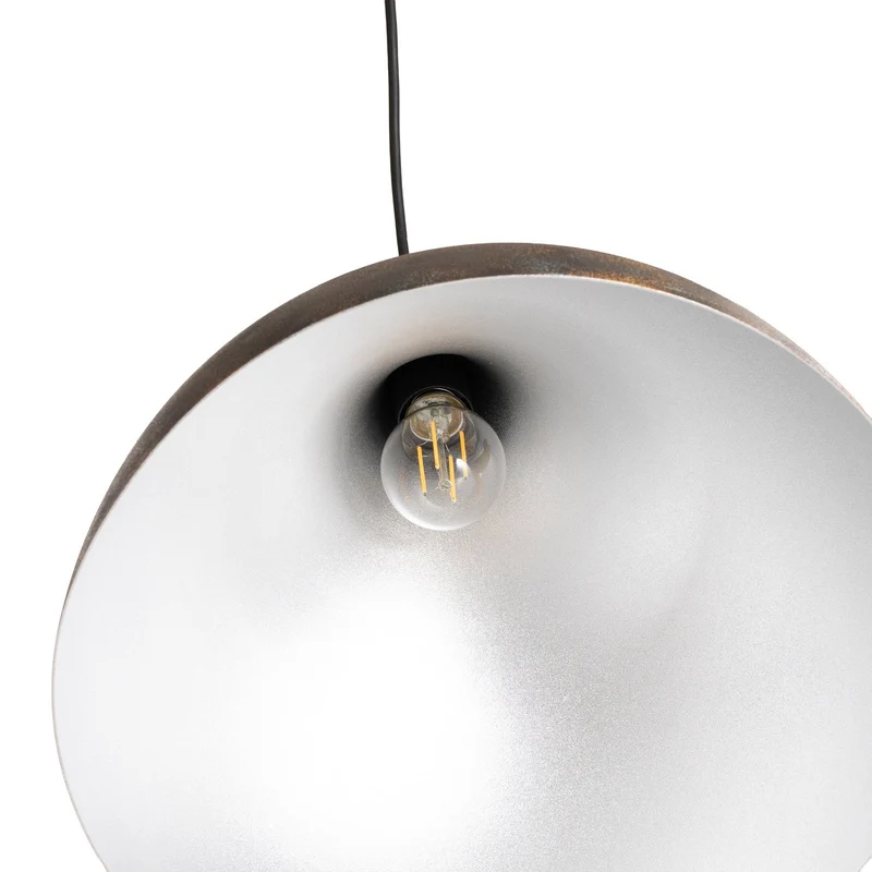 B-Ware Opviq Pendelleuchte Hängelampe Bitlislim Ø41cm E27 antikbraun Metall