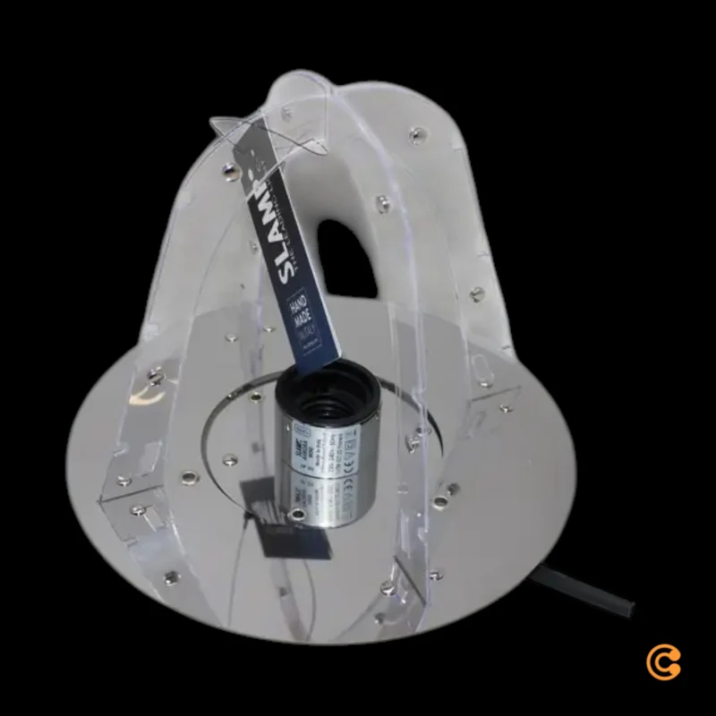 B-Ware Slamp Deckenleuchte Deckenlampe Aurora Designerleuchte weiß SIEHE TEXT/FOTO