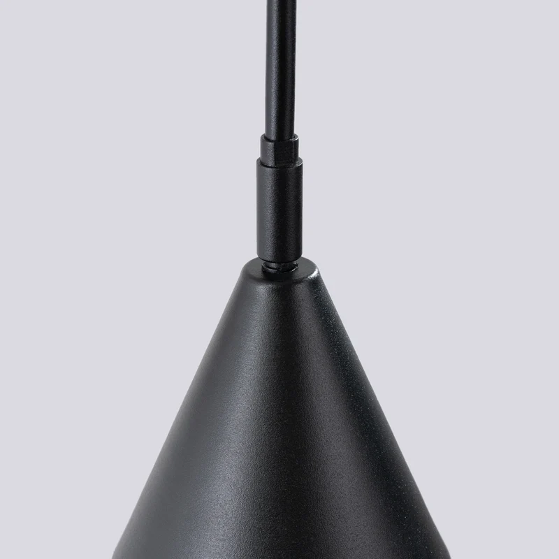 B-Ware SOLLUX Wandleuchte Wandlampe LYS schwarz Metall Stecker Skandinavisches Design