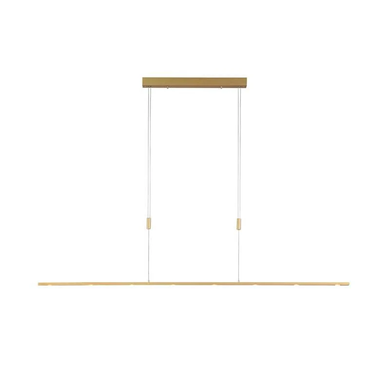 B-Ware Rothfels LED-Pendelleuchte Pendelleuchte Lampe Leuchte Licht IP20 Tolu messin991