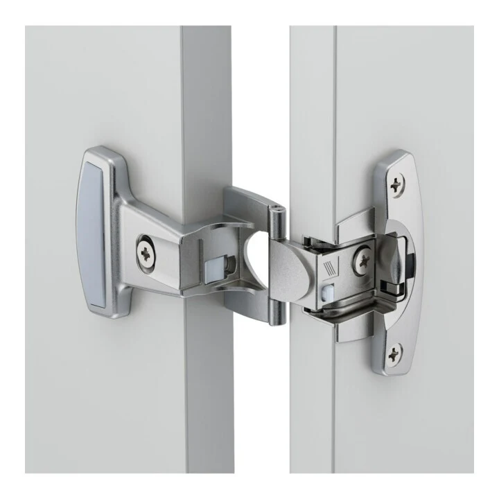 B-Ware HETTICH Scharnier Grundscharnier Möbel Selekta Pro2000 vorliegend nickel 9 STÜCK