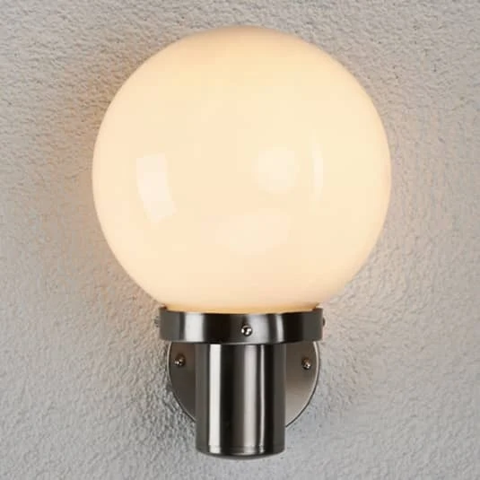 B-Ware Lindby Kugelförmige Außenwandleuchte Samuel Wandleuchte Wandlampe Lampe Leuch940