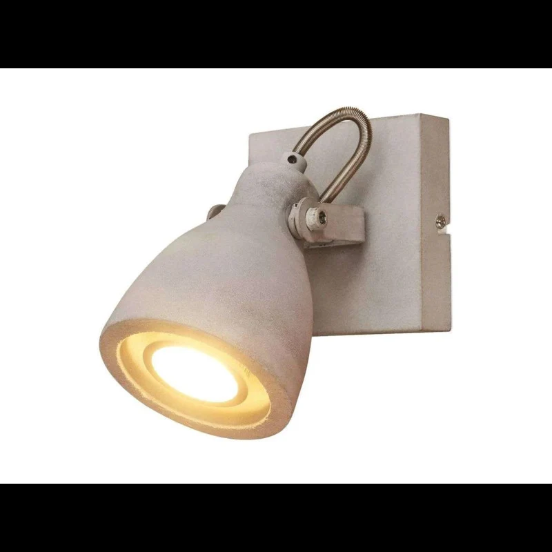 B-Ware Lindby LED-Spot Kadiga Betonleuchte Wandleuchte Wandstrahler Wandlicht GU10 LED