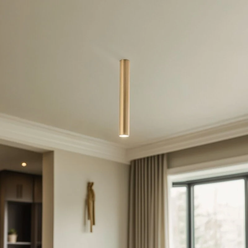 B-Ware Nowodvorski-Lighting Deckenstrahler Lampe Eye messing Höhe 40 cm640