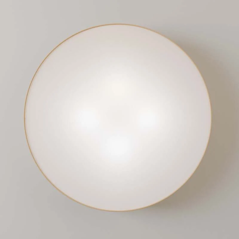 B-Ware Euluna Deckenleuchte Lampe Rondo Leuchte beige Textil Metall Ø80 SIEHE TEXT/FOTO