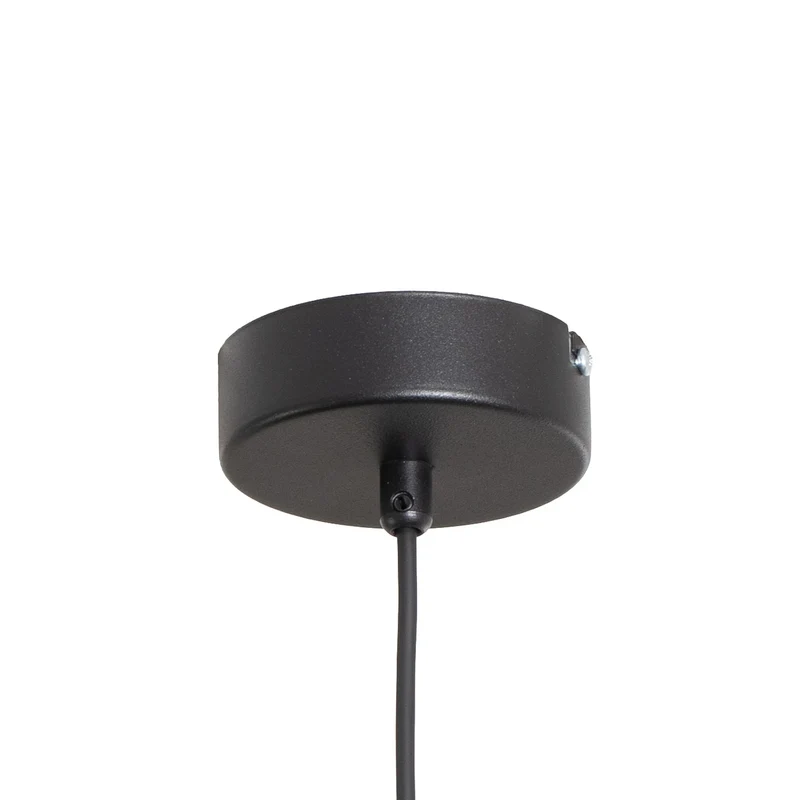 B-Ware Hängeleuchte Pendelleuchte Form Deckenlampe Metall Kegel Form E27 Ø24cm schwarz