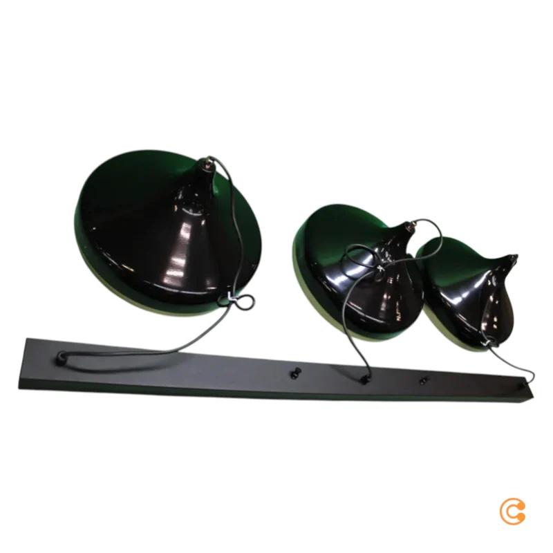 B-Ware Opviq Hängeleuchte Pendelleuchte Yildo schwarz Metall 146 cm SIEHE TEXT/FOTO