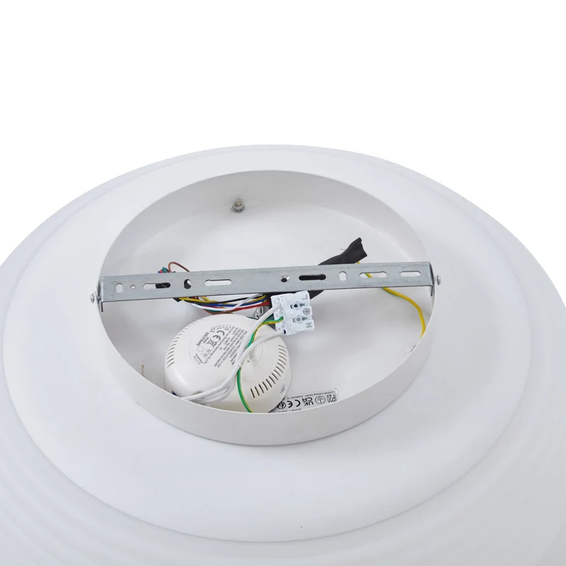 B-Ware Lucande Deckenleuchte Bolti Smart Lampe LED Tuya Fernbedienung weiß RGBW CCT