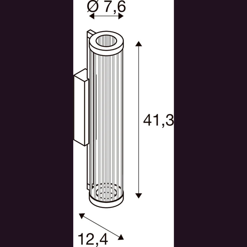 B-Ware SLV QUIMERA Wandaufbauleuchte Wandleuchte LED 2700 3000K kupferfarben Leuchte