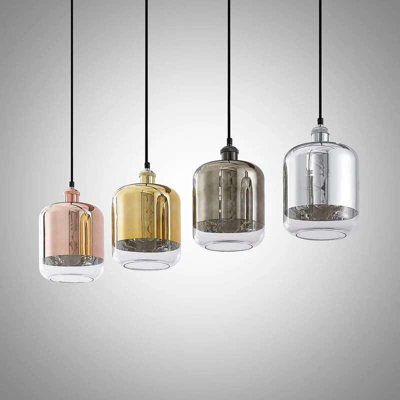 B-Ware Lindby Tallinn Hängeleuchte Hängelampe Deckenlampe Küchenlampe Lampe E27 4-flmg