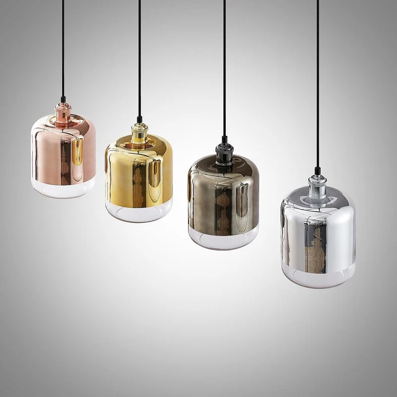 B-Ware Lindby Tallinn Hängeleuchte Hängelampe Deckenlampe Küchenlampe Lampe E27 4-flmg
