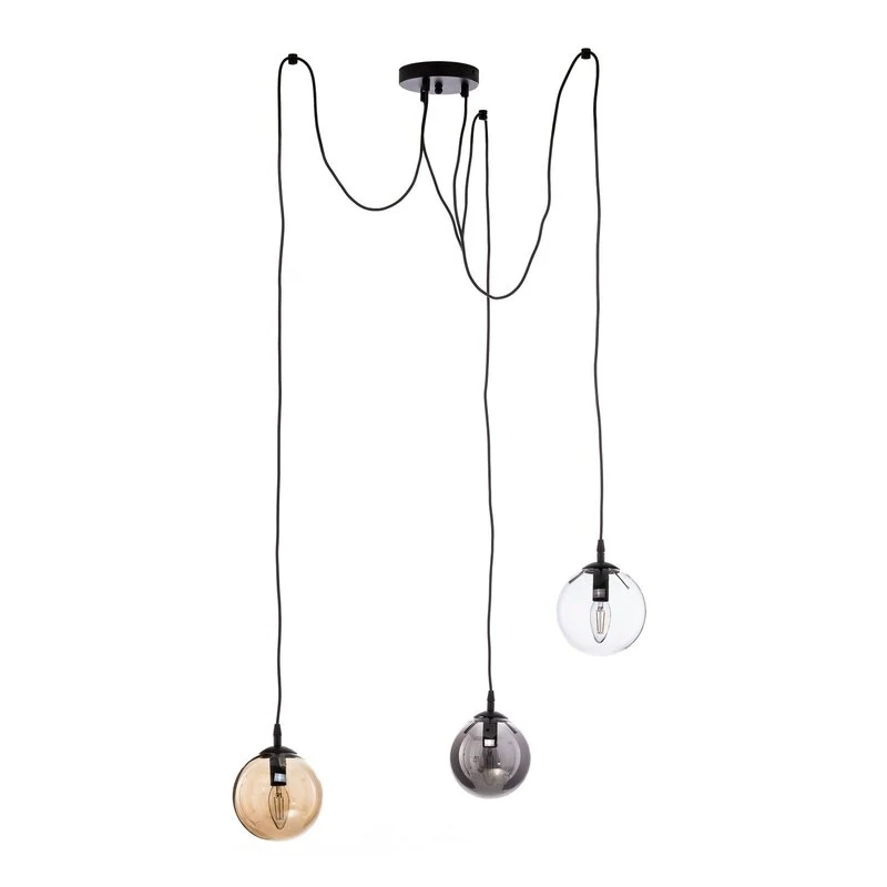 B-Ware EMIBIG LIGHTING Hängeleuchte Pendelleuchte Glassy transparent SIEHE TEXT/FOTO